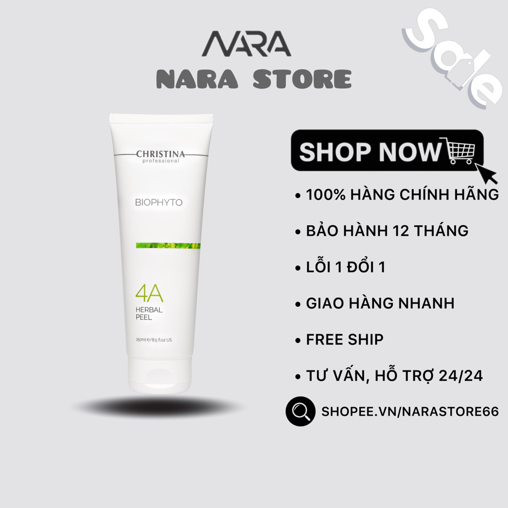 Peel Tảo 4A Christina Căng Bóng,Thu Nhỏ Lỗ Chân Lông, Giảm Mụn Đầu Đen