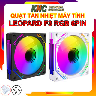 Quạt Tản Nhiệt Máy Tính F3 Pro V4 Fan Led 12cm Chân Cắm 6Pin Đồng Bộ Màu Hub Coolmoon - Hàng New