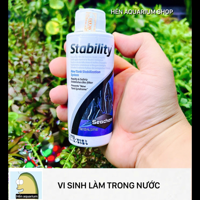 Vi sinh làm trong nước Seachem stability