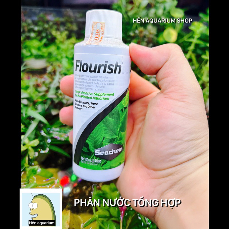 Phân nước tổng hợp Seachem Flourish