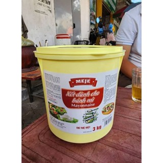 Sốt Mayonnaise MEJE (Siêu Tiết Kiệm) xô 3kg