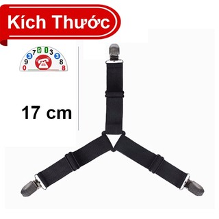 Bộ Dây Kẹp Cố Định Chăn Ga Giường, Phụ Kiện Giường Ngủ Chăn Gối Drap Đệm