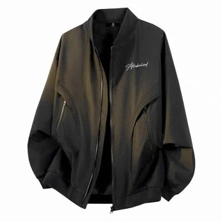 Áo khoác nam nữ uniex cháy phố kiểu bomber phối túi xéo chất liệu dù 2 lớp trượt nước cản gió chống nắng 2025