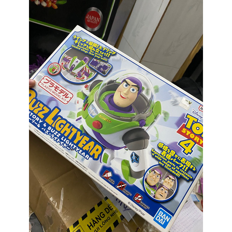 (Chính hãng) Mô Hình Lắp Ráp BUZZ LIGHTYEAR TOY STORY 4 Bandai Figure Rise Mechanics