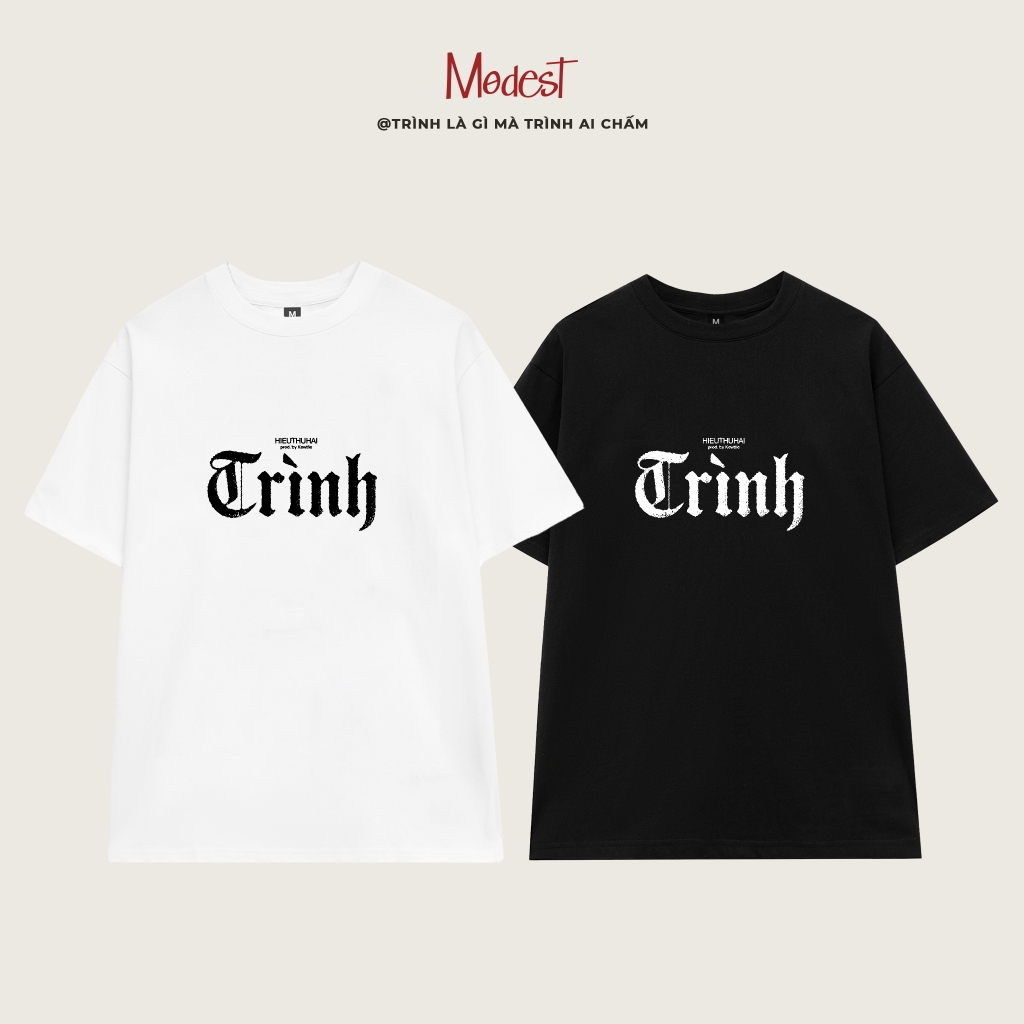 Áo TRÌNH Hieuthuhai kiểu dáng trẻ trung năng động, chất liệu cao cấp nam nữ mặc cực đẹp