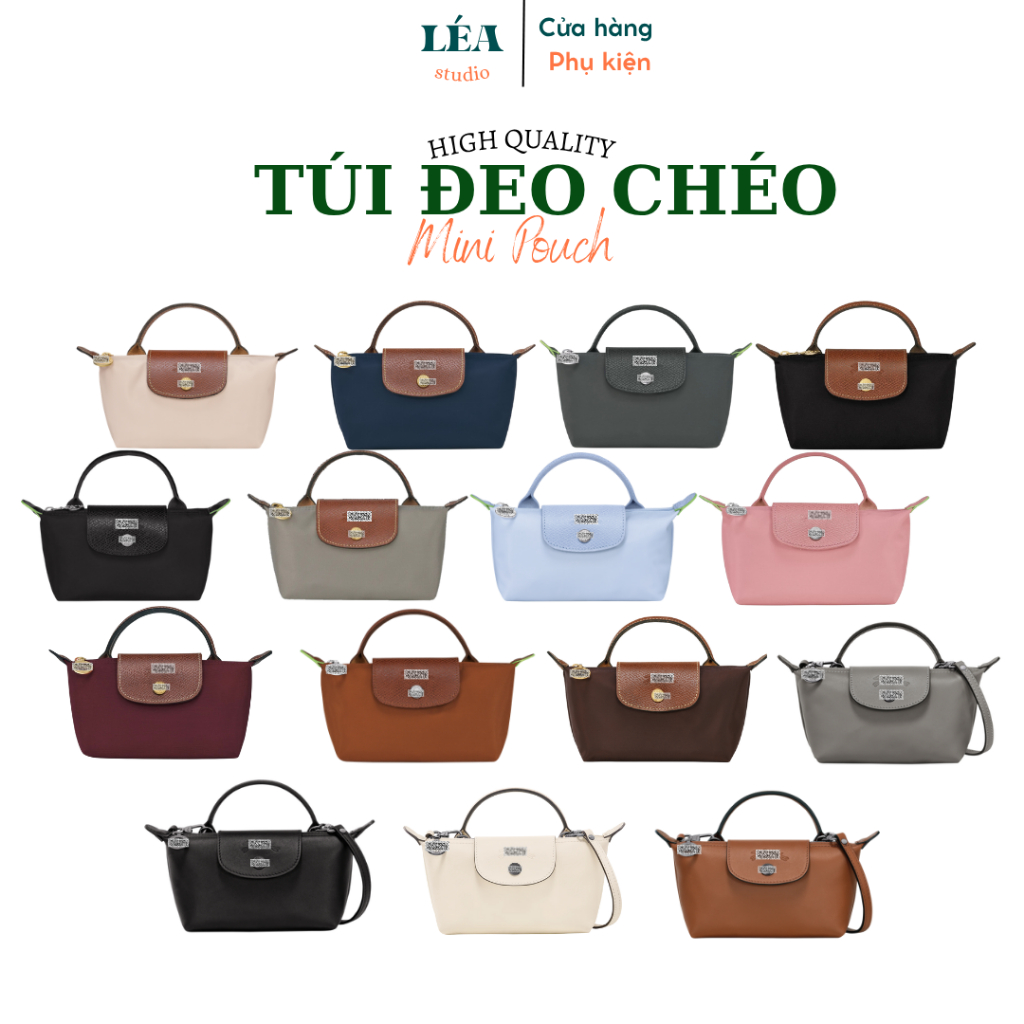 [CHẤT LƯỢNG CAO] [TẶNG KÈM BỘ DÂY] Túi xách size mini LC con ngựa thời trang Le Pliage - Bán lót túi