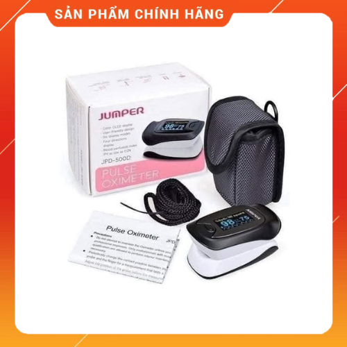 Máy đo nồng độ oxy ng máu Jumper SPO2 JPD-500D OLED Version với màn hình hiển thị nét hơn, bền hơn