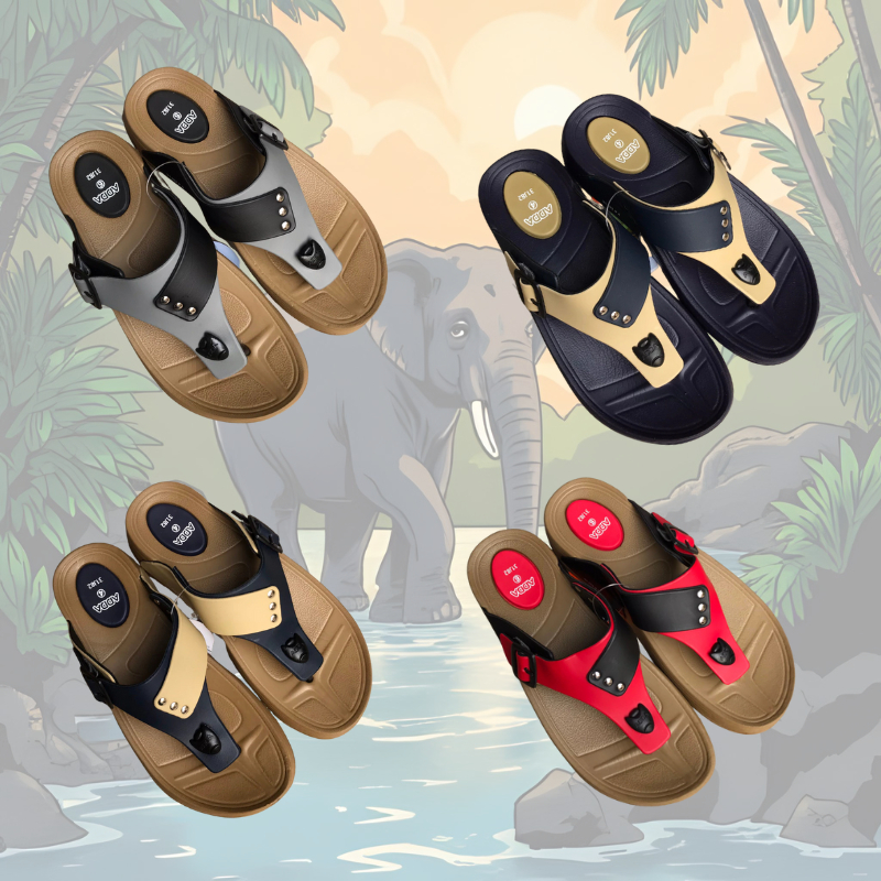 Dép Nữ Thái Lan Xỏ Ngón Đế Cao ADDA - 31J82