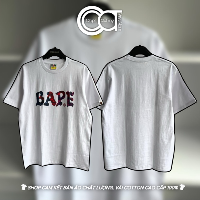 Áo Thun Bape Color Camo Crazy Unisex Nam Nữ - Cotton 100% - 280gsm | Chips Clothing VN