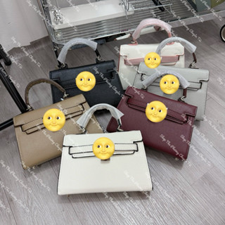 Túi đeo chéo, túi xách nữ cầm tay da xước size 19 bền đẹp đi chơi đi tiệc sang chảnh (hàng đẹp quai cứng kèm ổ khoá)