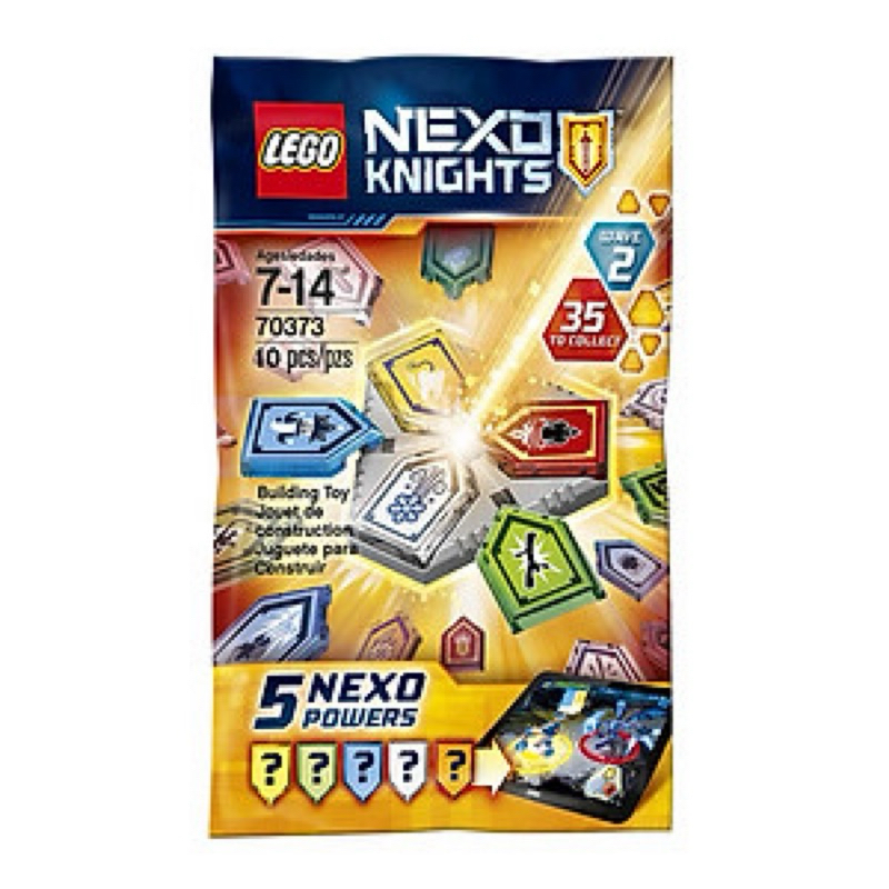 Lego Chính hãng - Túi khiên phụ kiên random Nexo Knights