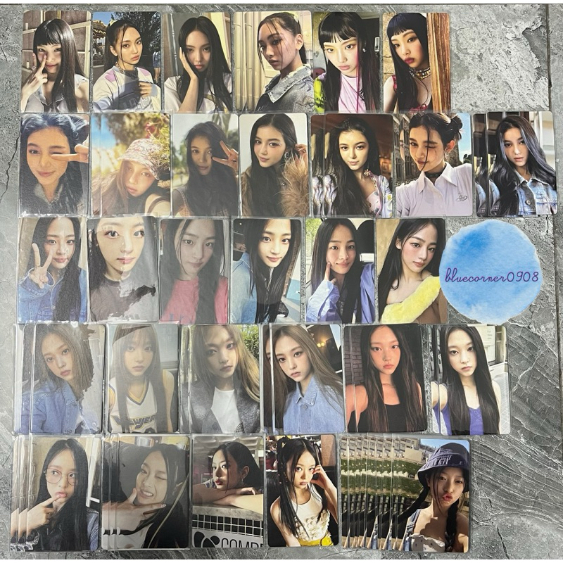 THẺ ẢNH (PHOTOCARD) NEWJEANS HANNI HAERIN MINJI DANIELLE HYEIN CHÍNH HÃNG CÓ SẴN