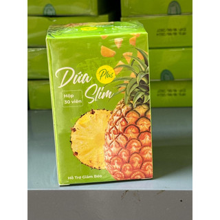    Siêu Sale   Giảm Cân Cấp Tốc Dứa Slim Plus + Tặng Kèm Khoá Cân Đủ Tem 