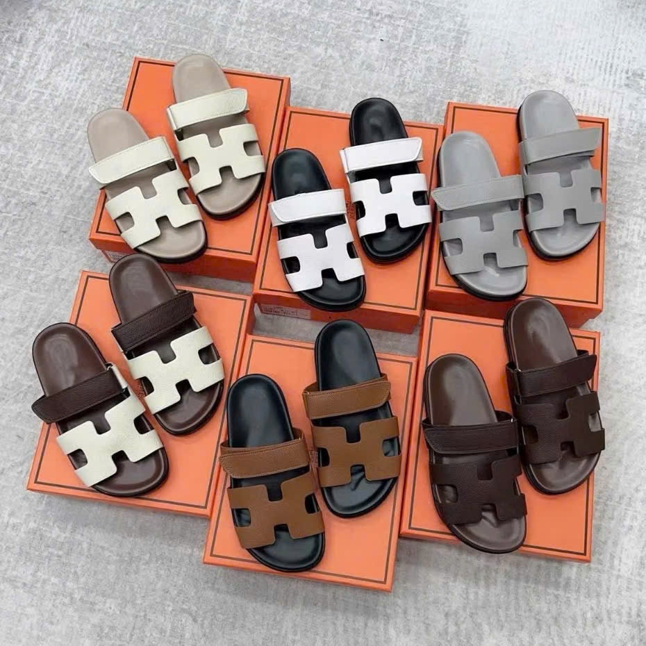 Dép Nữ Hm quai dán Đủ màu. hàng Da đẹp. thời trang cao cấp