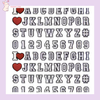 🔠Charm Chữ & Số Varsity PVC – Phụ Kiện Gắn Dép Lỗ, DIY Handmade
