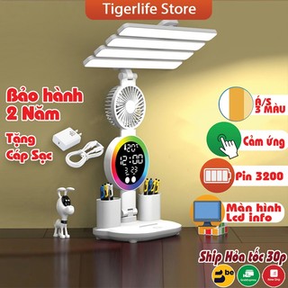  Đèn học chống cận Tiger Life DH686 Tích hợp quạt led RBG Có màn hình Led hiển thị đa thông tin 