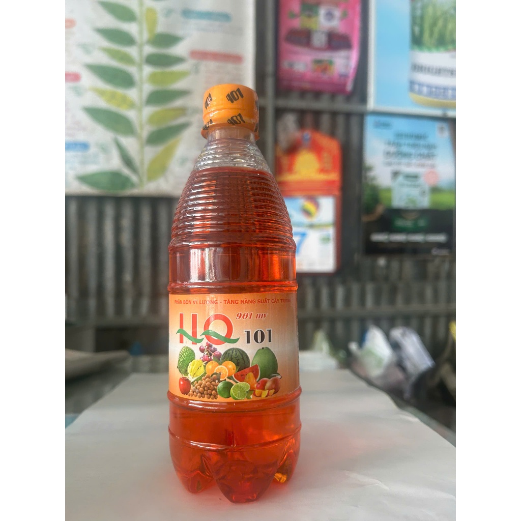 Phân bón vi lượng HQ 101 500ml ( Hoá nông AG) - Tăng năng suất cây trồng