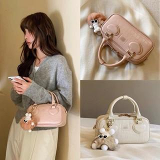 Túi xách nữ sang chảnh Chio'2nd, Túi trống đeo chéo Chio'2nd kèm phụ kiện Tag Mac xinh-LINH SAM