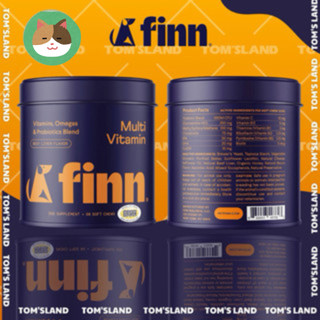 Viên Bổ Nhai Mềm Vitamin Tổng Hợp Cho Chó, Finn All-in-1, Sức Khỏe Đường Ruột, Miễn Dịch, Hỗ Trợ Khớp, Tim Mạch