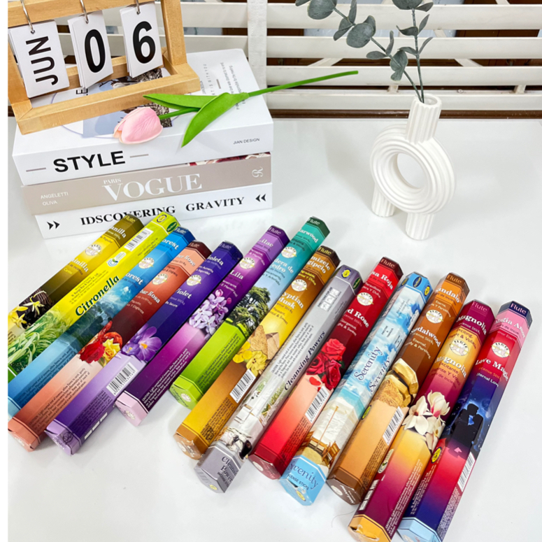 (Sỉ và Lẻ) Nhang Thơm Ấn Độ nhiều mùi/ Incense sticks  - Hàng Nhập khẩu (sỉ và lẻ)