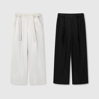 Quần  dài ROWAY, vải kaki mềm mại co giãn nhẹ | Quần kaki form wide fit