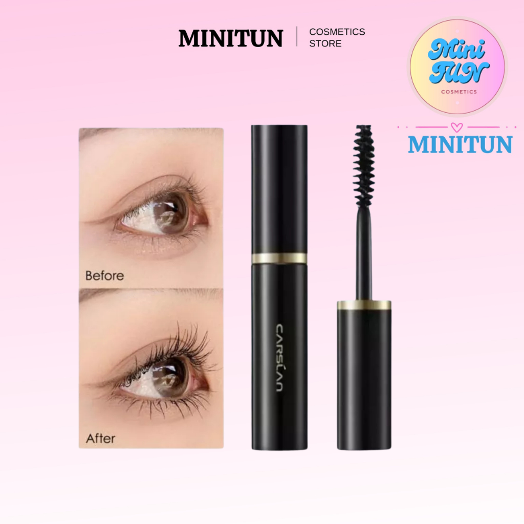 Mascara Carslan Chuốt Dài Mi Tơi Mi Chống Nước Lâu Trôi 1g MiniTun