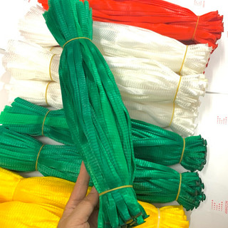   1kg - chọn màu  Túi Lưới nhựa bọc chậu lan túi lưới đựng trái cây Túi Lưới Đựng Hành Tỏi Siêu Dai 