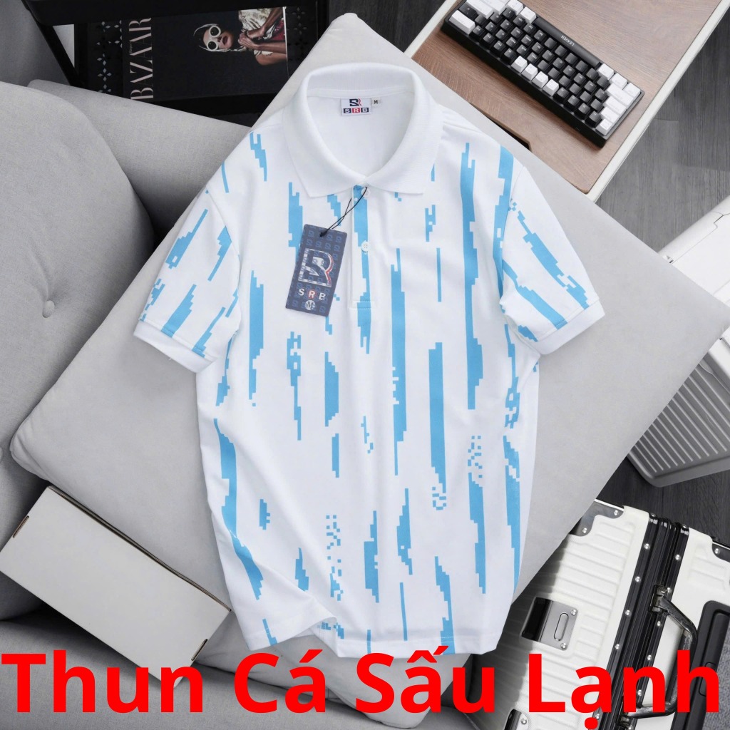 Áo Polo Nam Body NTstore Vải Cá Sấu Lạnh Co Giãn 4 Chiều, Thoáng Mát, Họa Tiết In Cao Cấp Thời Trang