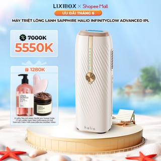 [SPLIVE] Máy Triệt Lông Lạnh Sapphire Halio InfinityGlow Advanced IPL Sapphire Cooling Hair Removal Device