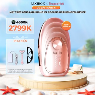 Máy Triệt Lông Băng Lạnh Trẻ Hóa Da Halio IPL Cooling Hair Removal Device