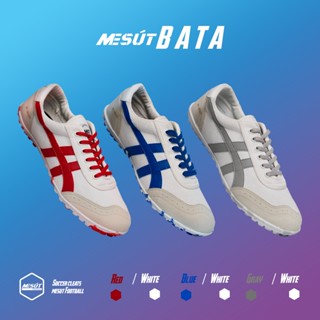  Giày Đá Banh Mesút Bata Ráp Đế Cao Su  Tặng Túi Rút và Tất  May Toàn Bộ Đế - Bảo Hành 