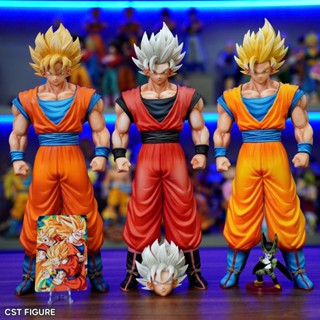 Mô hình Goku ssj1, Goku ssj2 cao 31cm HY studio- Tặng Card nhựa PVC hoặc Chibi Dragonball