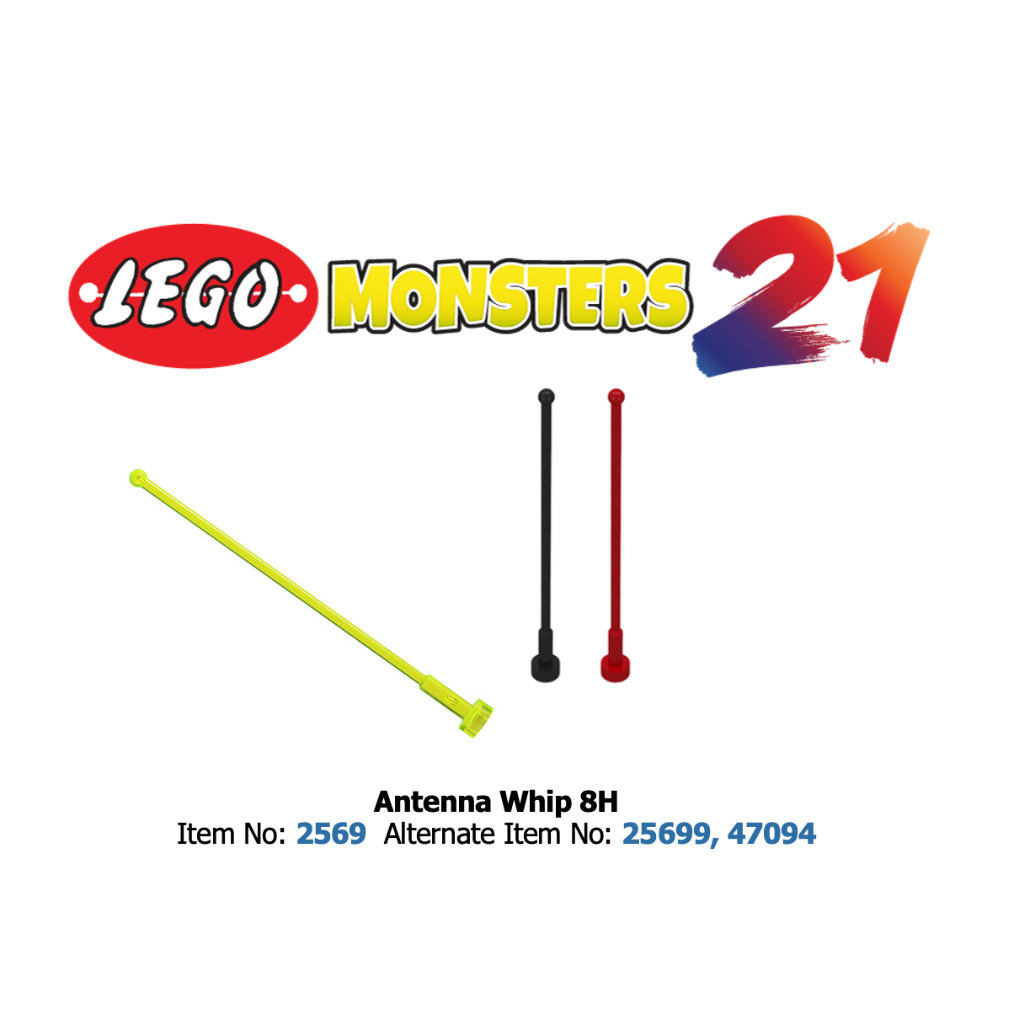 [1 cái] chi tiết lắp ráp Đan Mạch, cây AN Ten 8H- ID 2569, 25699, 47094