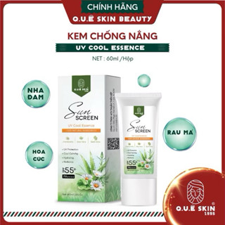 KEM chống nắng SPF55+ & dưỡng da quê skin  [ Chính hãng] Phù hợp Tất Cả Loại da Cả mụn và khô nhờn