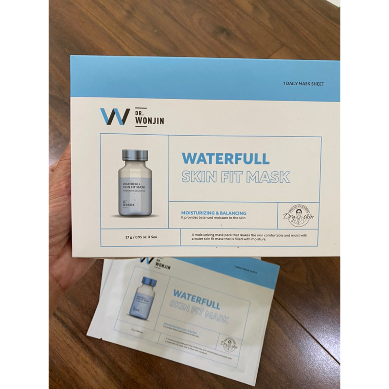 Hộp 5 miếng mặt nạ Dr.Wonjin Waterfull Skin Fit Mask