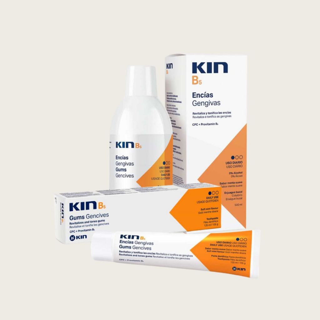 Combo Kem đánh răng & Nước súc miệng Kin B5 - Tây Ban Nha