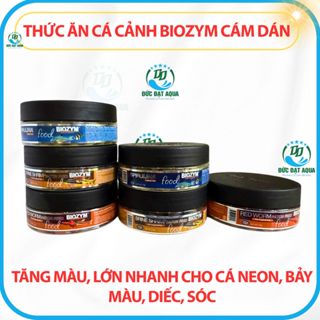  Cám dán cao cấp Biozym hộp 110g khoảng 200 viên - Viên Thức ăn dán bể chuyên dụng cho cá cảnh 