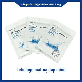 Mặt Nạ Giấy Lebelage Hàn Quốc (collagen,trà xanh,lựu đỏ,lô hội, rau má, ốc sên, mật ong)