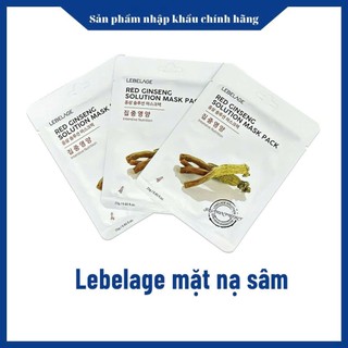 Mặt Nạ Giấy Lebelage Hàn Quốc (collagen,trà xanh,lựu đỏ,lô hội, rau má, ốc sên, mật ong)