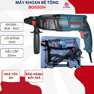  Máy Khoan Đục Bê Tông DESAWI  BOSCH 800W 3 Chế Độ Khoan Búa Đục  Máy Khỏe Chạy Êm 