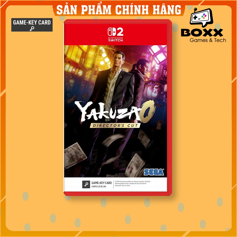 Băng Game Yakuza 0 Director’s Cut Nintendo Switch 2