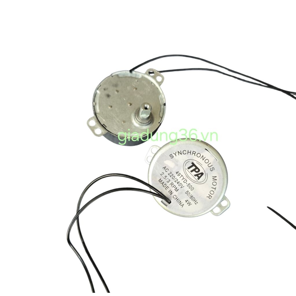 motor đảo gió quạt hơi nước