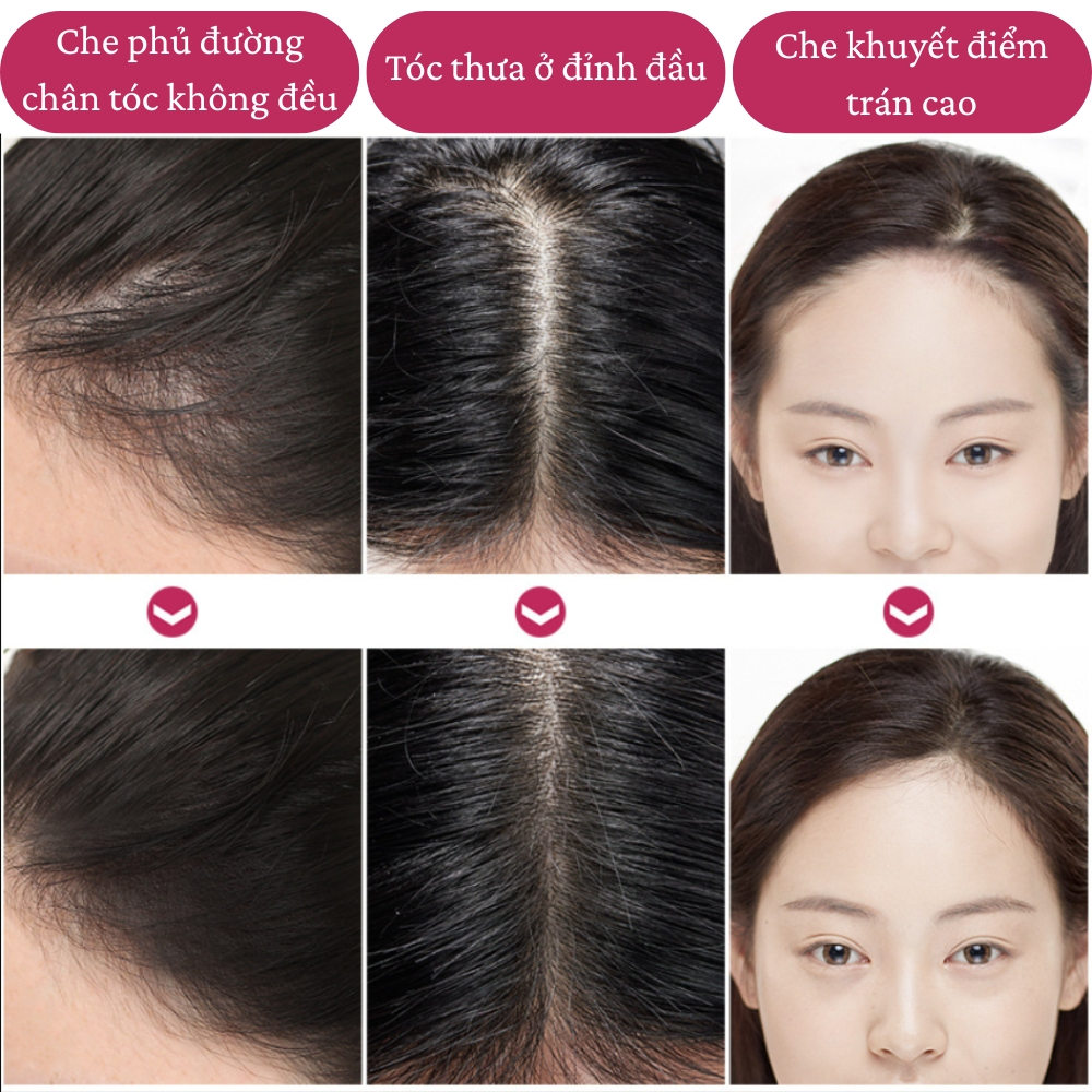 Ảnh 8 của Phấn phủ tóc BEABIAI tạo hiệu ứng làm dày chân tóc, che khuyết điểm