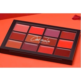 Bảng son Carmela-bảng Dupe Anastasia siêu lì mịn