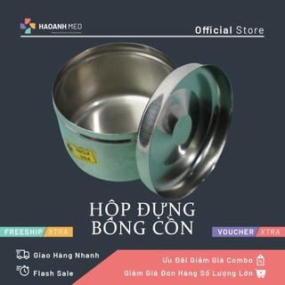 Hộp Inox Đựng Bông Cồn Y Tế, Hộp Lưu Mẫu Các Cỡ - TBYT Hào Anh