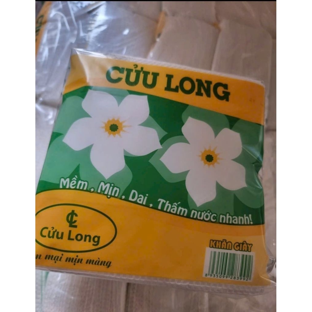 ( COMBO 20 Bịch) giấy Vuông Bông Mai.