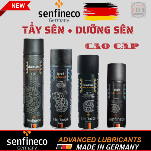Combo Tẩy Sên và Dưỡng Sên cao cấp Senfineco 9925/9924/9977/9941 nhập khẩu Đức
