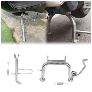  Bộ Chân Chống Nghiêng Chân Chống Giữa Full Inox 304 Cho Xe Máy Vespa Sprint Primavera LX LXV S  Các Đời 