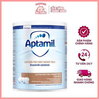  Sữa bột Aptamil Lactose Free 400g - Dinh Dưỡng Cho Bé Không Dung Nạp Lactose 