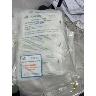 Dây nối bơm tiêm điện ANPHU có khoá 140cm (10 sợi)